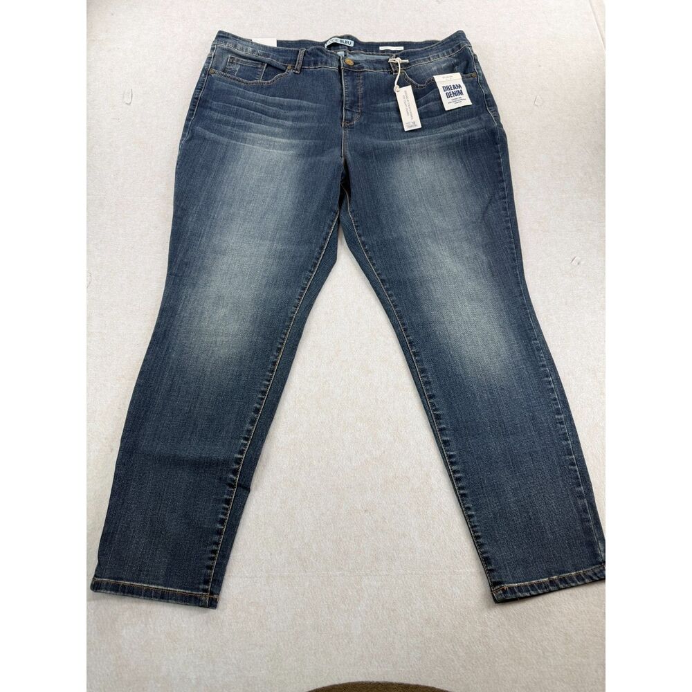 Code Bleu Dream Denim Soho Skinny Jeans Women 24W NWT Wistful Flower Stretch